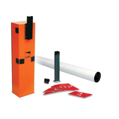 Came GARD4T Complete 24v D.C. Barrier Kit with tubular barrier arm for road withs of up to 4m
